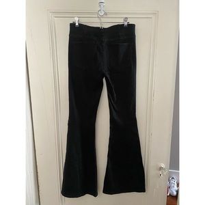 Black High-Waisted Flare Jeans